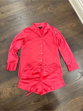 Natori long sleeve pajama set